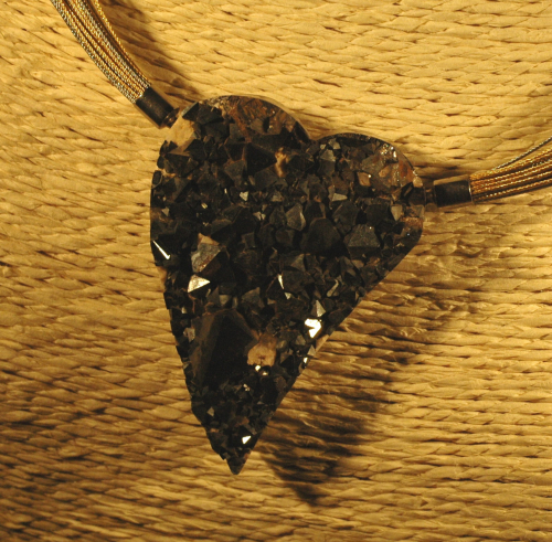 Preview: Magnetit Anhänger mit Wechselschließe